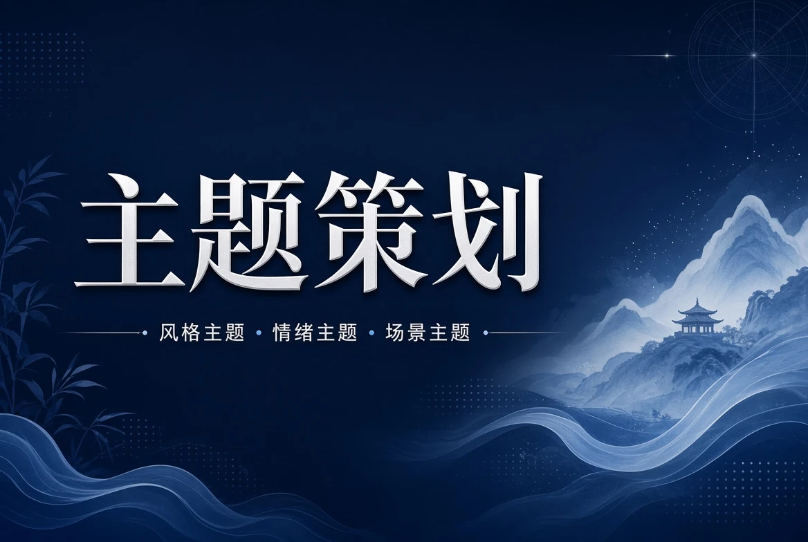 17C风格情绪与场景主题